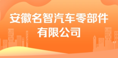 安徽名智汽車零部件有限公司