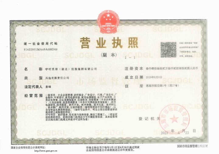 湖北咿呀医疗投资管理有限公司